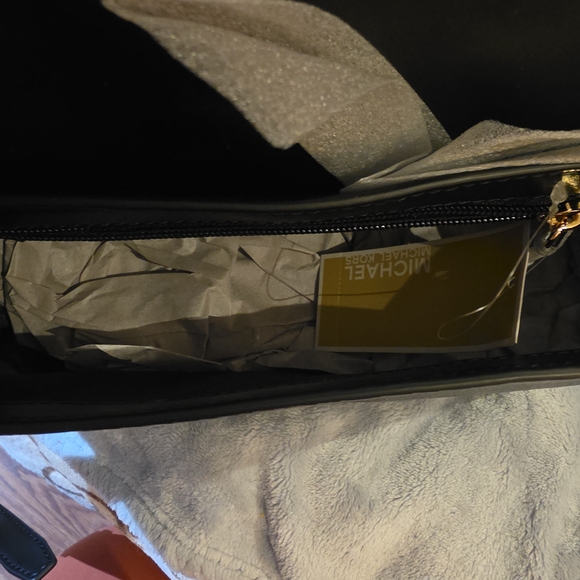 Michael Kors Black Leather Crossbody Bag - Picture 6 of 6